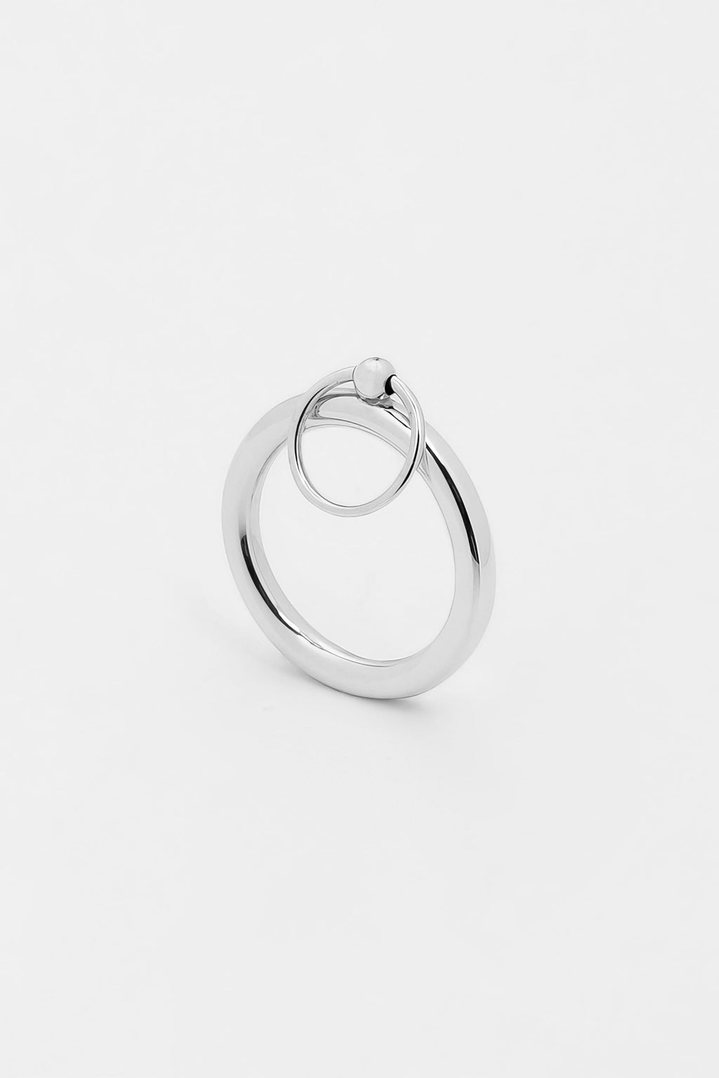 Bague Rayon en argent recyclé, jonc fin et épuré, bijou unisexe fait main