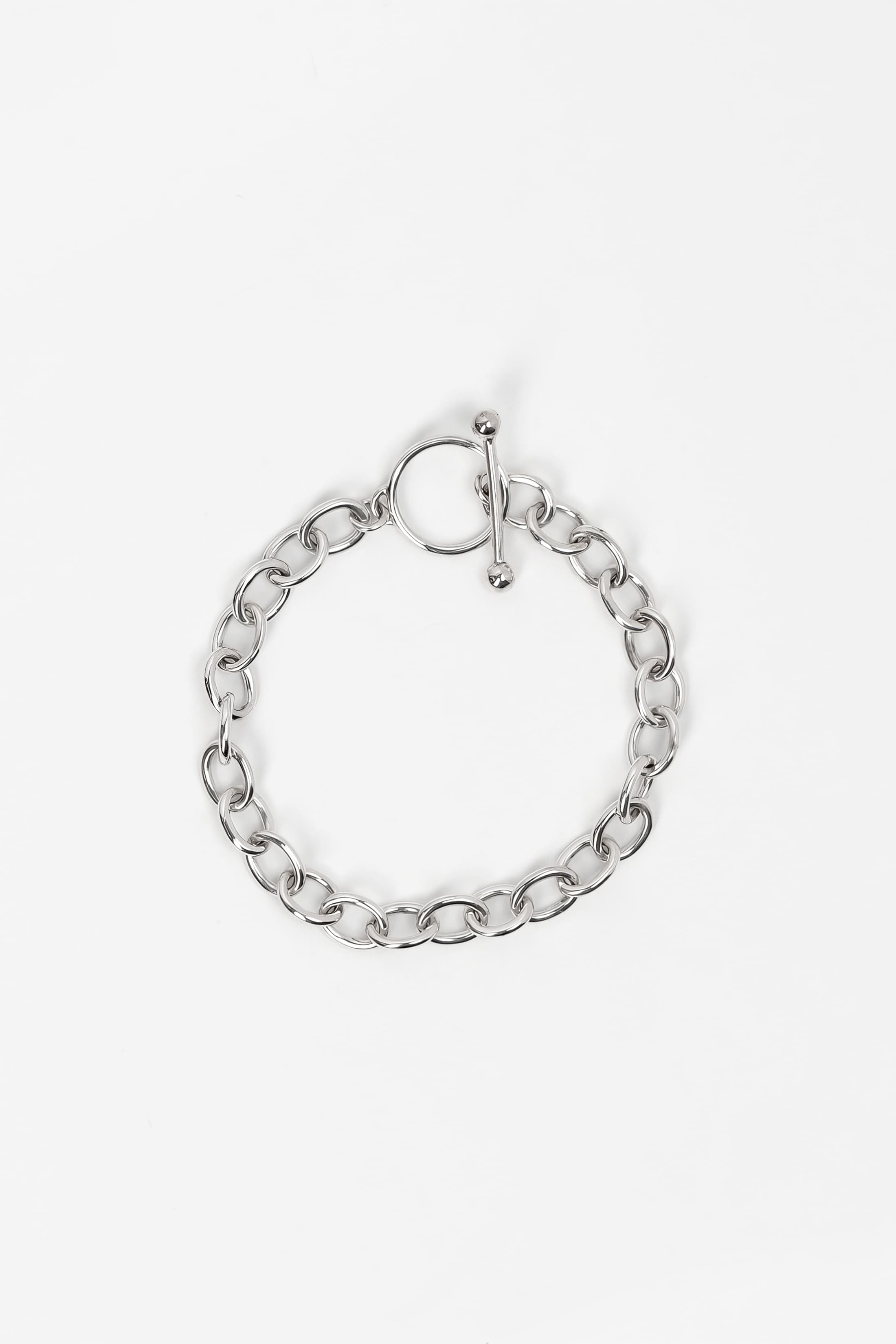 Bracelet Clou en argent recyclé, ligne épurée, bijou unisexe fait main