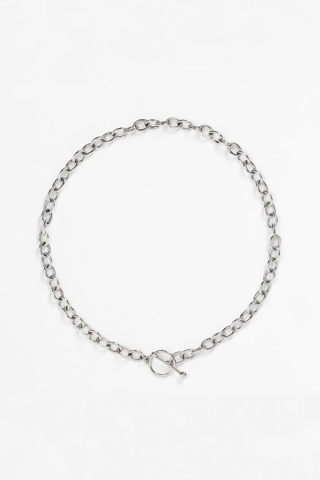 Collier Clou en argent recyclé, pendentif épuré, bijou unisexe fait main